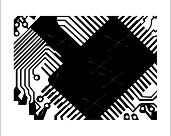 Circuit board Ic Chip Electronics IC integrated Motherboard Component Routing Electrical *  Clip Art digital download eps/dxf/png/jpeg/svg