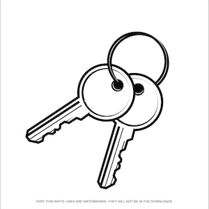 key fob clipart