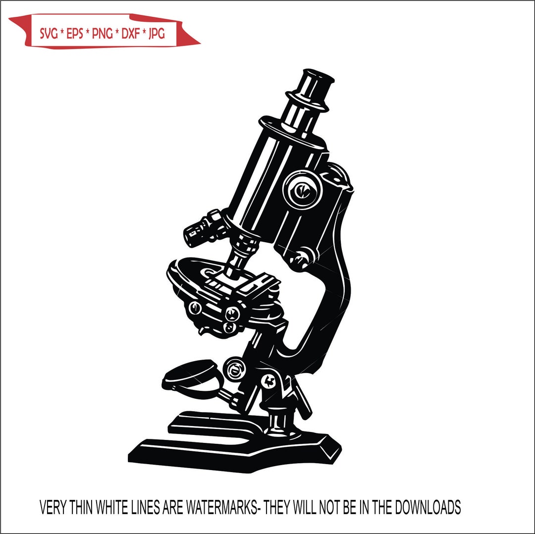 Detailed Microscope Magnify Medical Lab Testing Laboratory Research