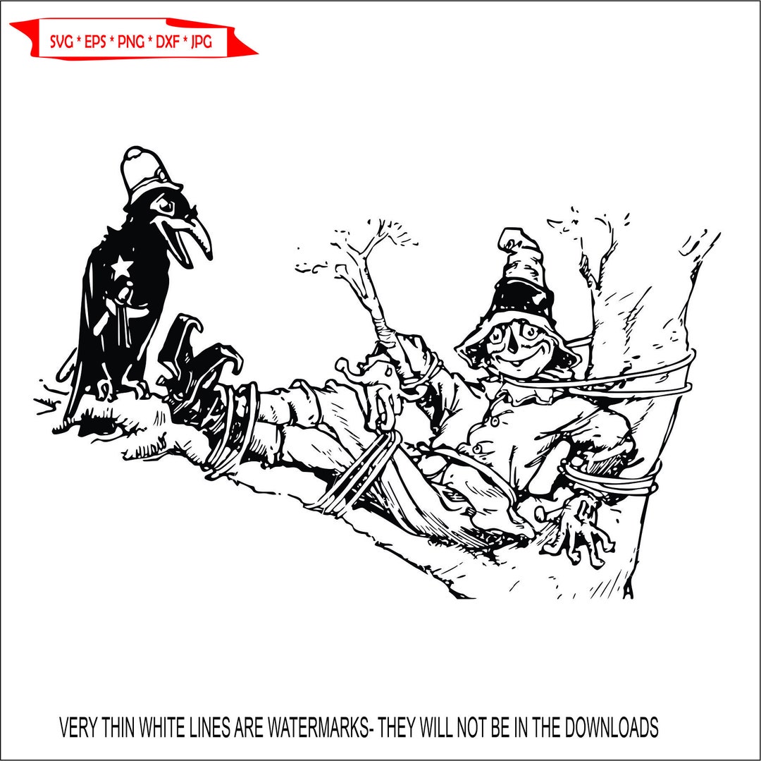 Scarecrow Prisoner Rope Tree Policeman Crow Protection Crows Bird ...