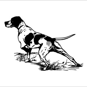 Hunting Dog Bird Pointer Retrieve Birds Pet Hound Pedigree Man Best Friend * Cut Sign Image ClipArt digital download eps/dxf/png/jpeg/svg