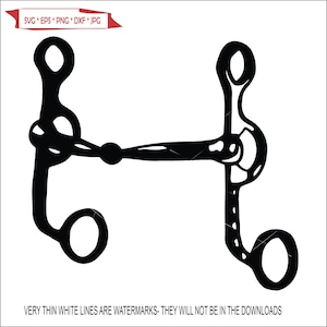 Horse Mouth Bit Snaffle Bridle #3 Communicate  Colt Mare Foal Training Farm Animal * Cut Sign ClipArt digital download eps dxf png jpeg svg