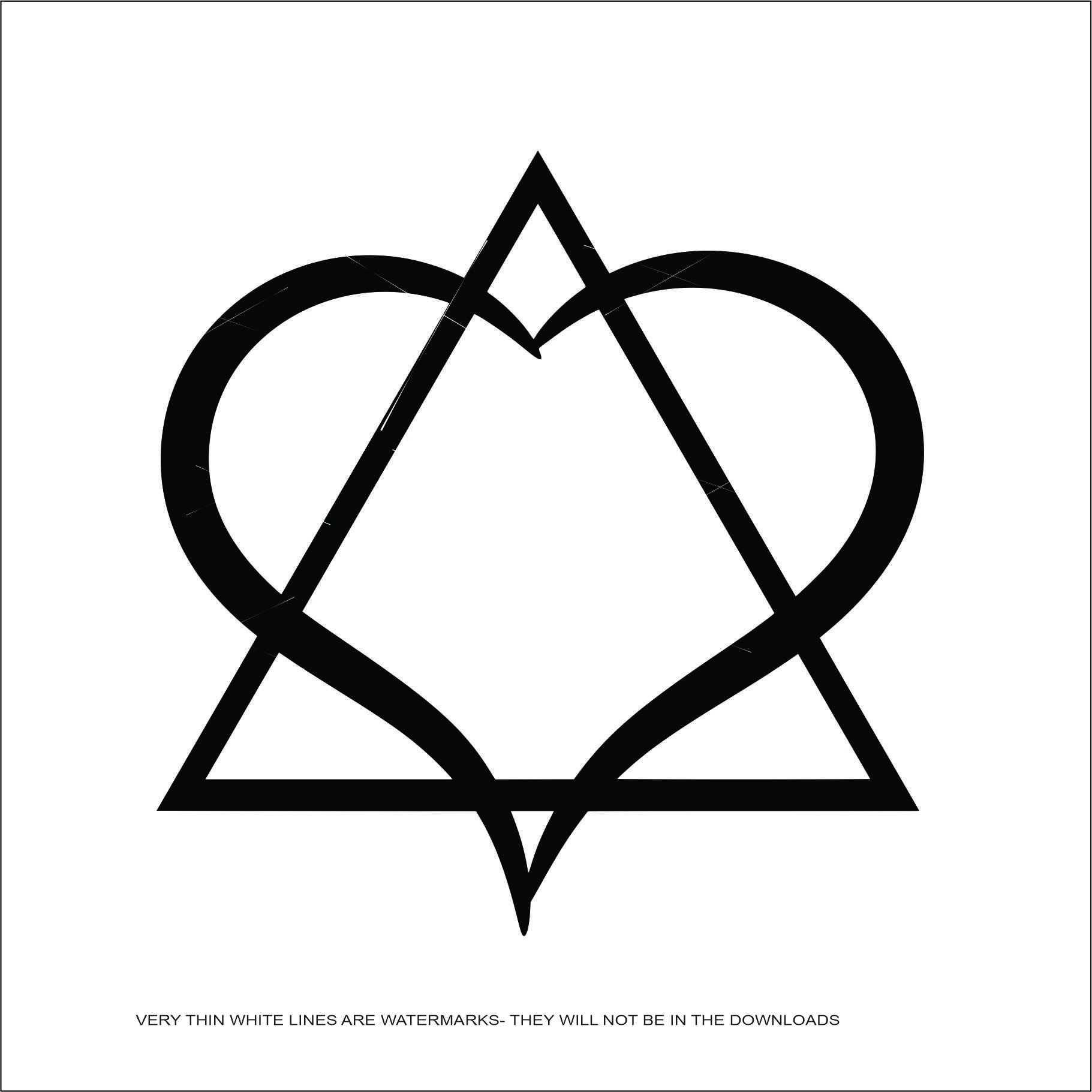 Simple Adoption Symbol 3 main points of relationships Child Parent  Adoptee's Nov 9th Cut Sign ClipArt digital download eps/dxf/png/jpeg/svg, image size:1821x1821