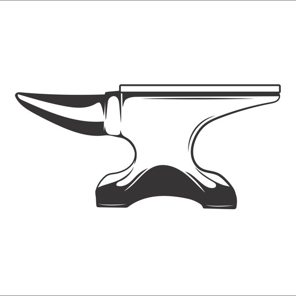 Anvil #3 Blacksmith Jewelry Bracelet Stamping Hammer Forge Steel Metal Tool * Cut Sign Image ClipArt digital download eps/dxf/png/jpeg/svg