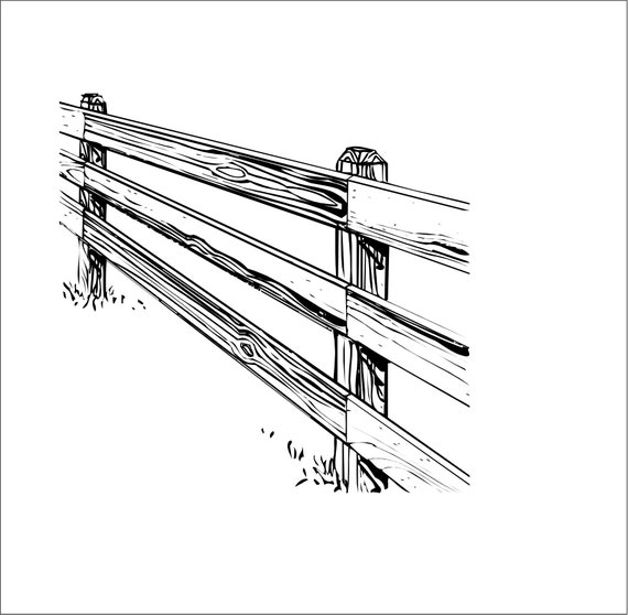 Farm Fence Country Ranch Boundaries Livestock Confine Barrier Animal SVG  Cut Sign Image Clipart Digital Download Eps/dxf/png/jpeg/svg - Etsy Israel