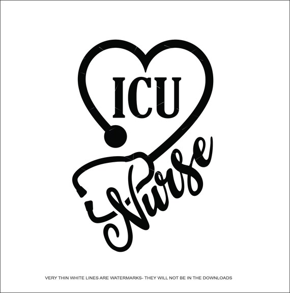 Stethoscopes ICU Nurse Listening Heart Lungs Fighting Lives Etsy
