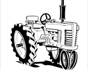 Tractor Farming John Deere Machinery Agriculture implements Planting AG * SVG * Cut Sign Image ClipArt digital download eps dxf png jpeg svg