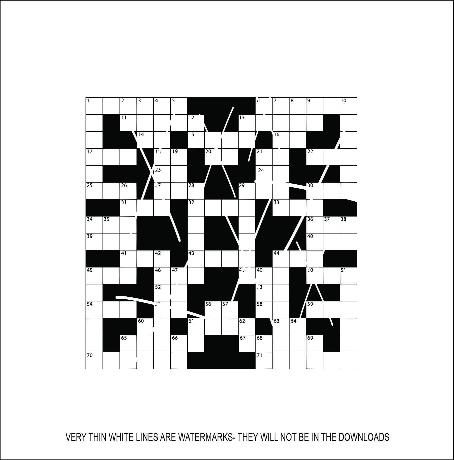 Crossword Puzzle Challenge Think Vocabulary Language Skills Game Cut