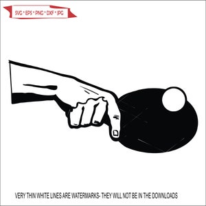 Ping Pong Mão pronta Saque Segurar Remo Tênis de mesa Jogo de gol Esporte Pontuação Pontos * Sinal de corte ClipArt download digital eps dxf png jpeg SVG