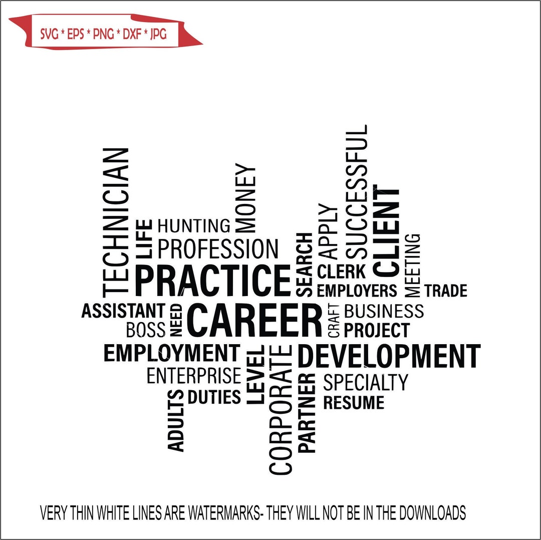 career-words-cluster-business-professional-job-employment-employed