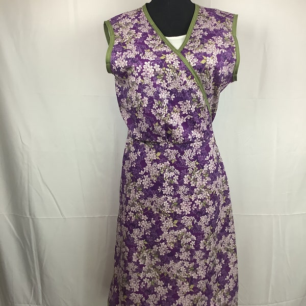 1940s war time apron wrap dress Molly Weasley Mrs Hall