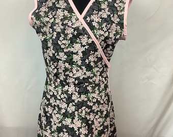 1940s wrap apron dress war time apron Molly Weasley Mrs Hall