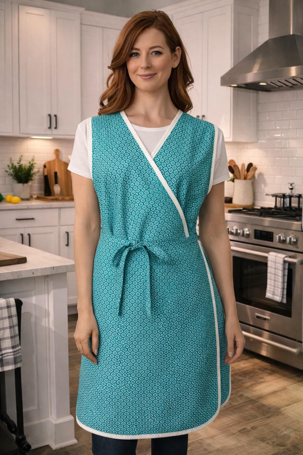 1940 Wrap Around Apron - Etsy