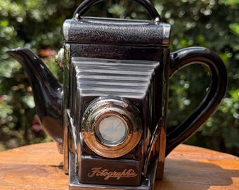 Vintage Dept 56 Camera Teapot
