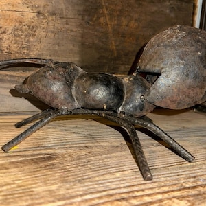 Vintage Metal Folk Art Ant Cast Iron
