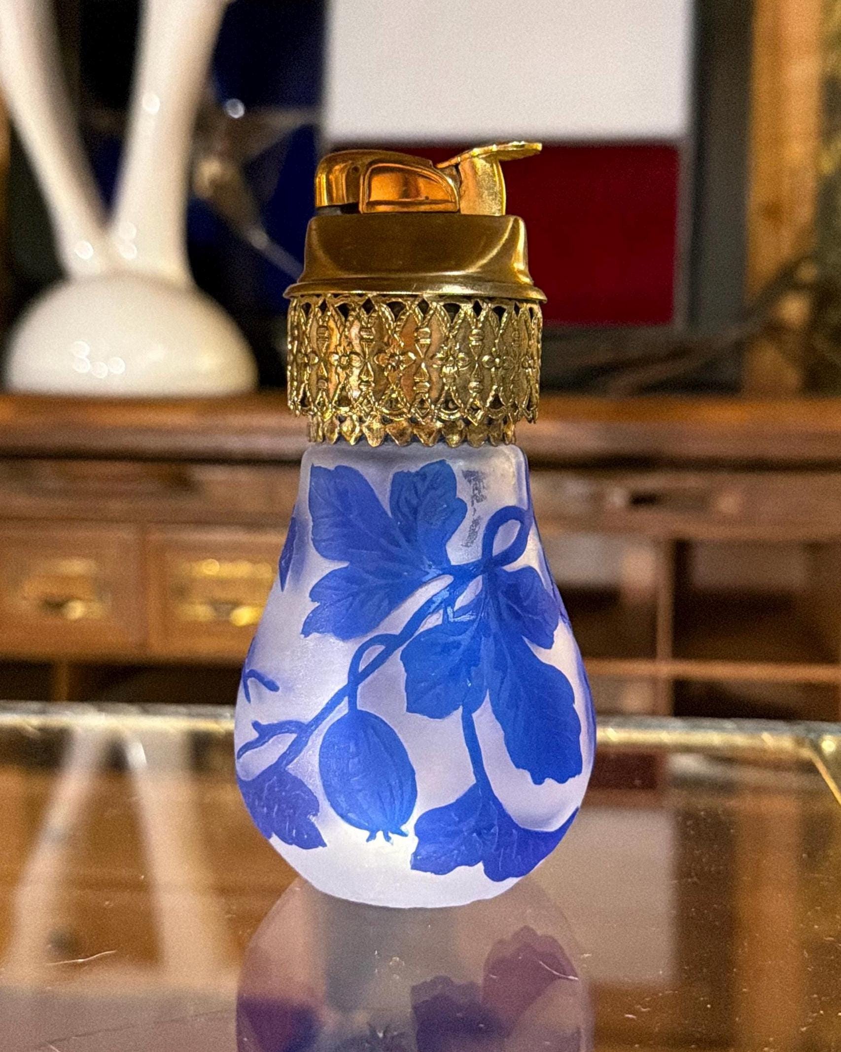 Blue Table Lighter - Etsy
