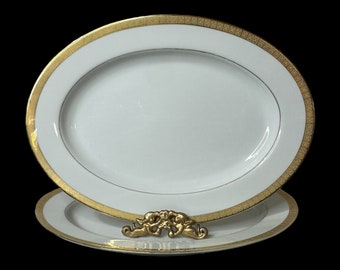 Regency by Fine China OF Japan 12&quot; Oval Serving Platter