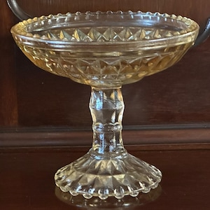 Vintage Windsor Marigold Carnival Candy Dish by Jeannette Glass