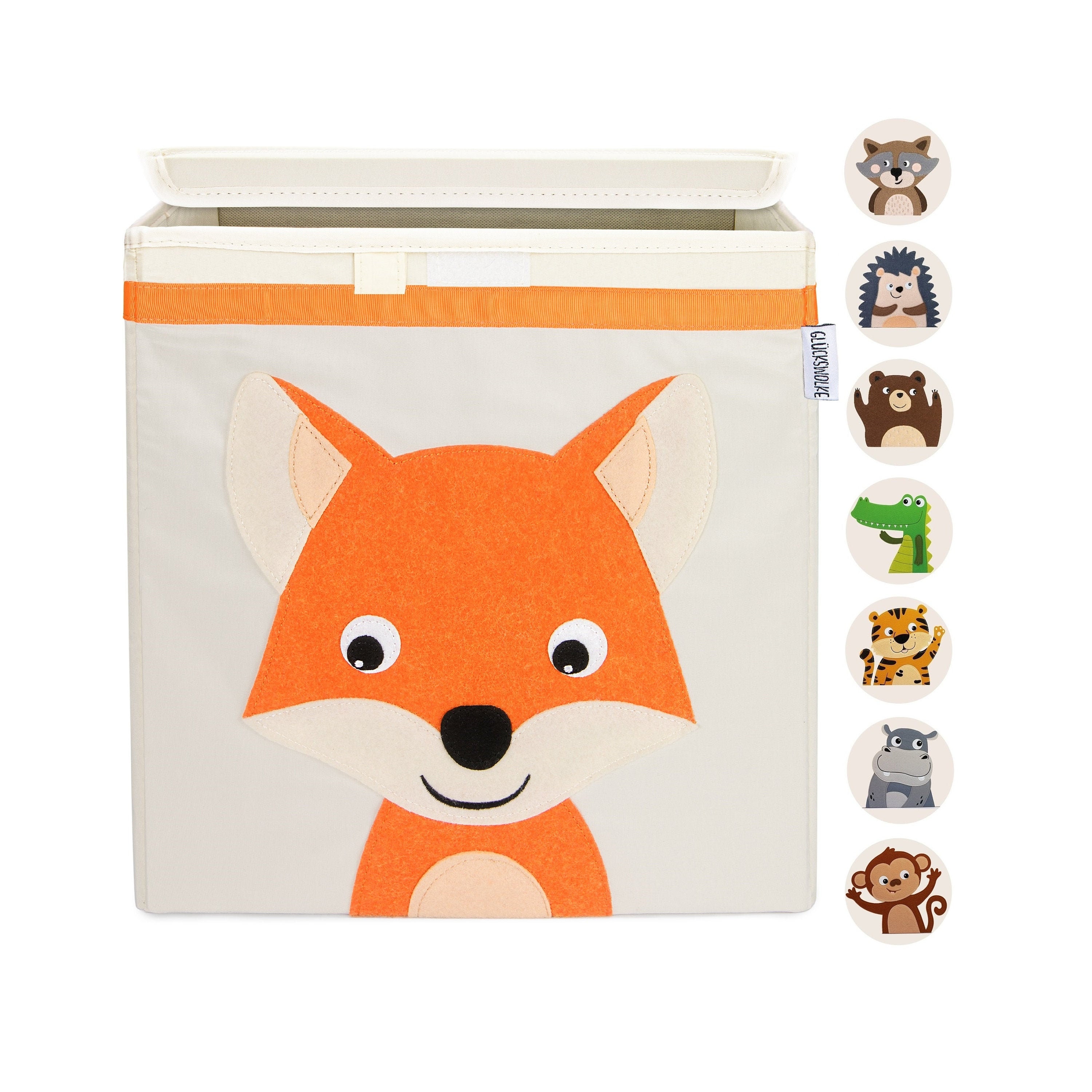Spielzeugkiste 10 Motive zur Auswahl I Waldtiere | Etsy