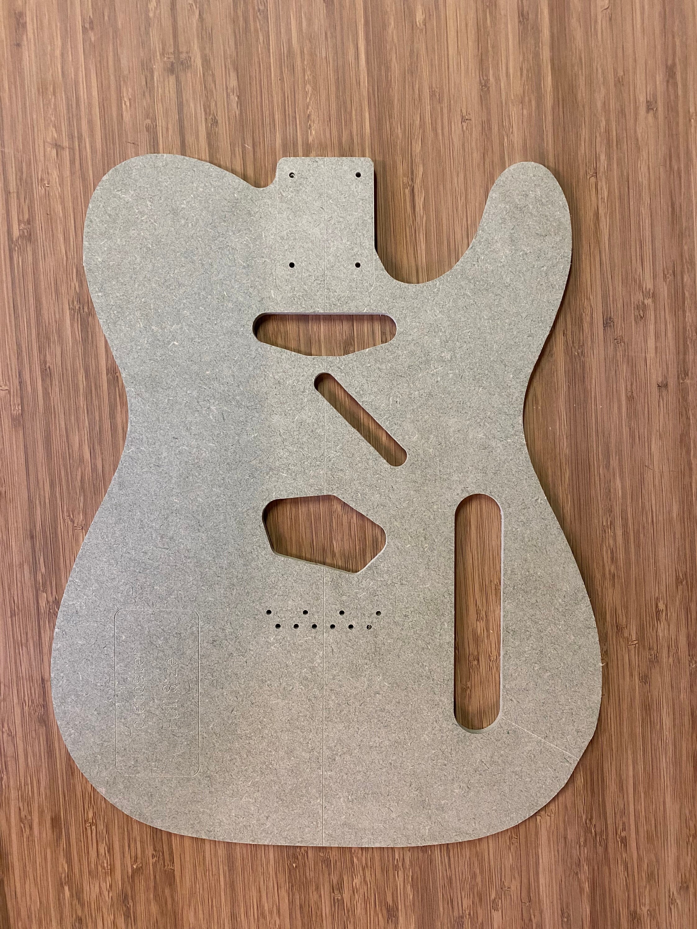 Telecaster Body Template Telecaster Body Template