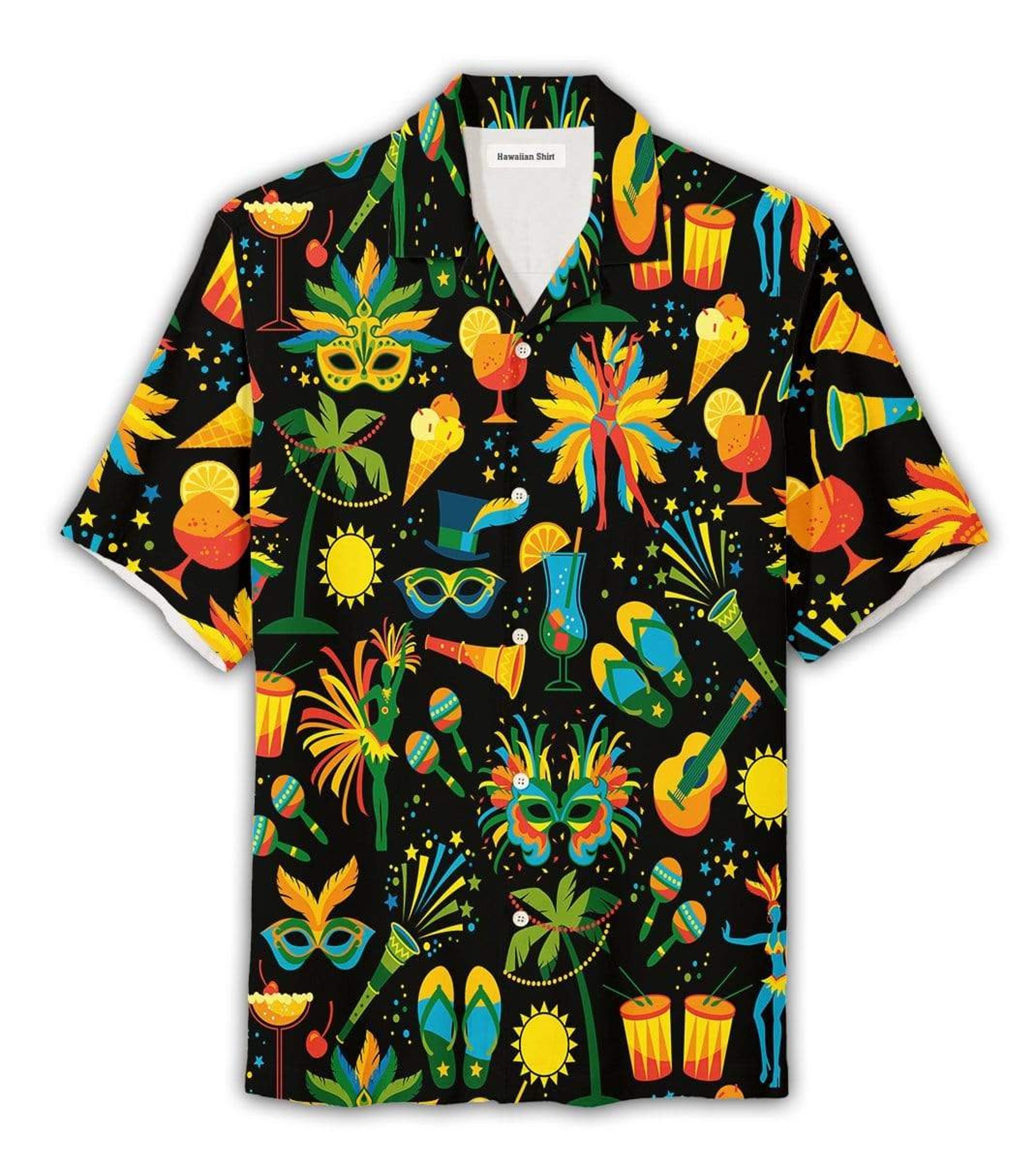Mardi Gras Karneval Festival Hawaiian Shirt Mardi Gras Karneval Festival Hawaiian Shirt