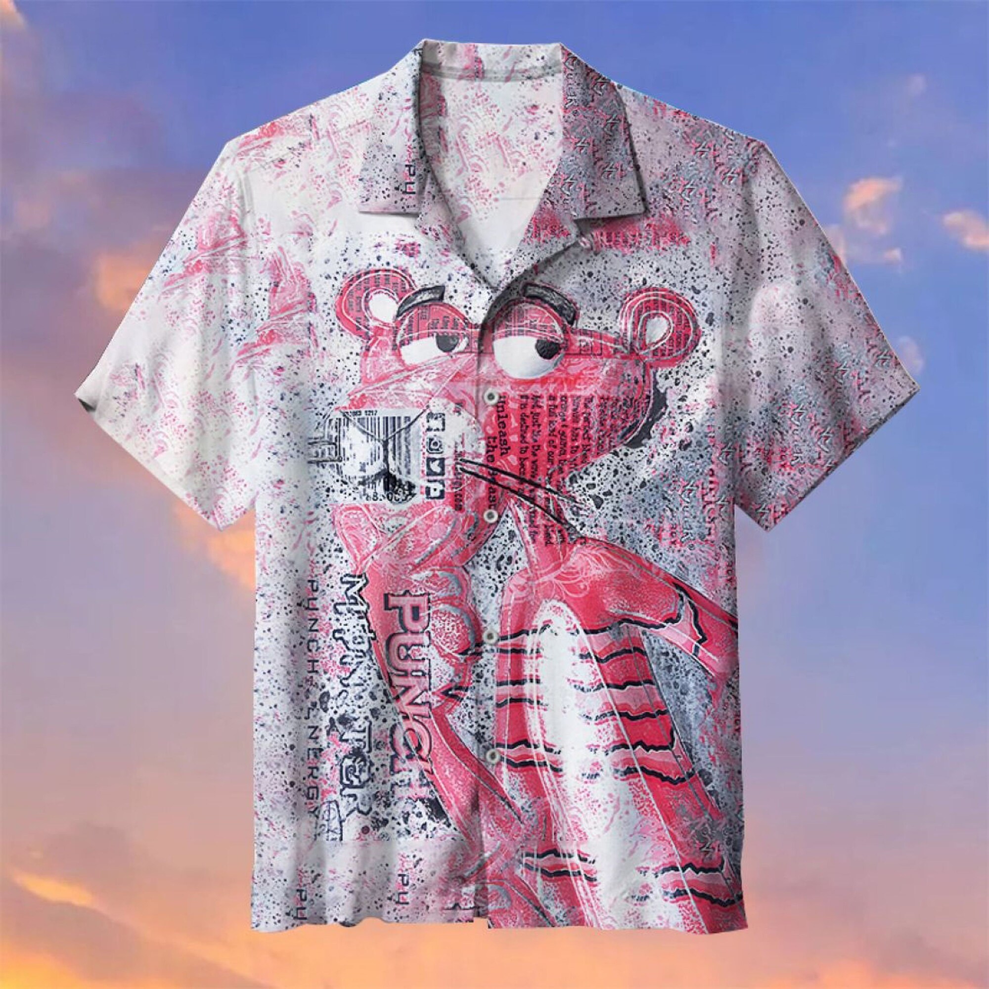 Pink Panther Hawaiian Shirt