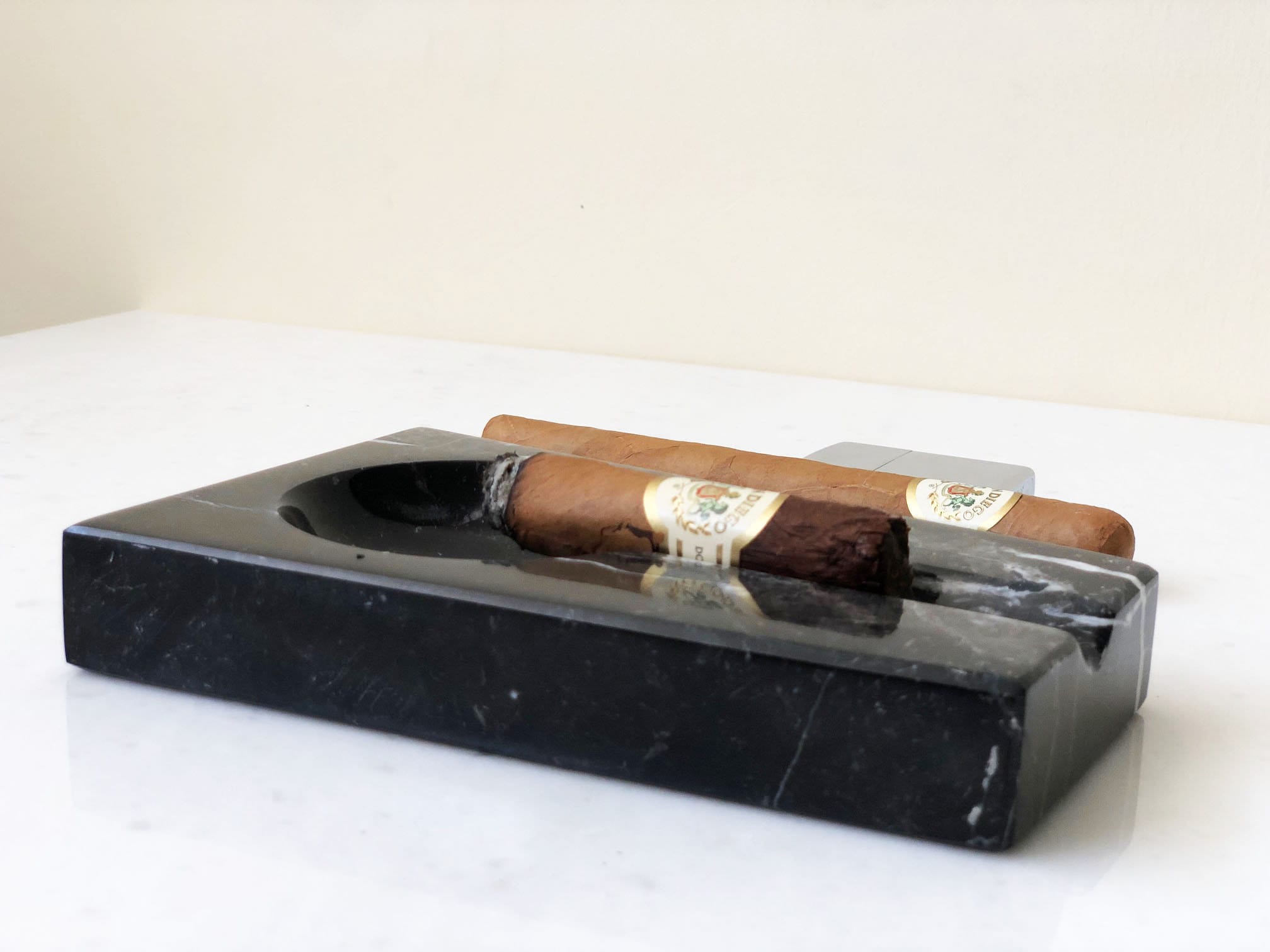 Luxus Marmor Zigarren Tablett, Marmor Aschenbecher, Zigarren Geschenk für  Männer, Geburtstagsgeschenk, Vatertag Geschenk, Valentinstag Geschenk -  .de