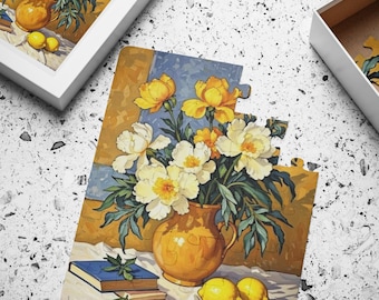 Sunny Blooms Puzzle for Seniors – 30 Large Pieces | Dementia & Alzheimer’s Activity
