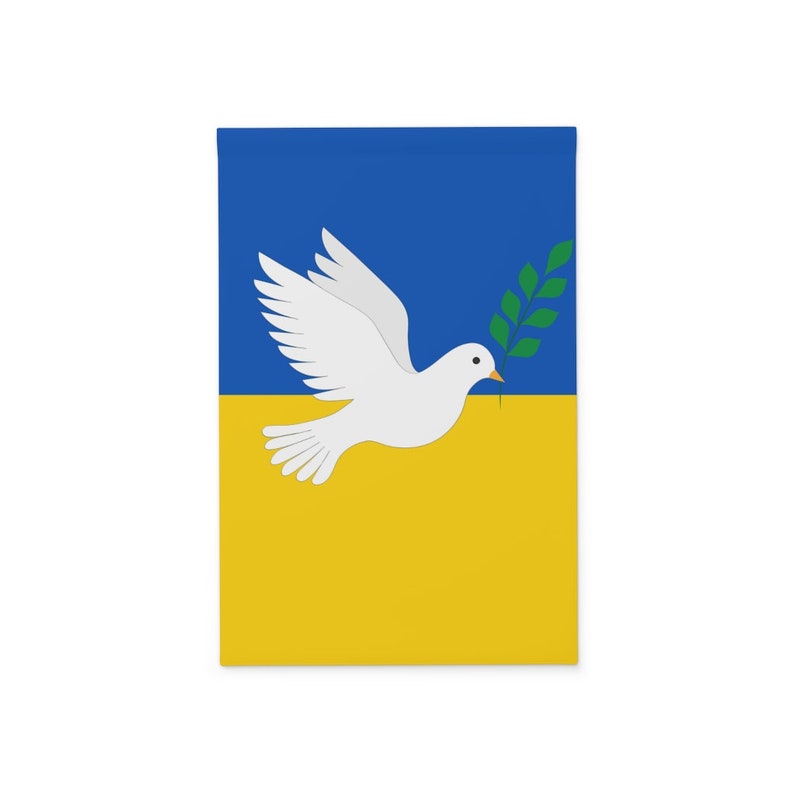 Ukraine Flag Yard Sign Ukrainian Flag Ukraine Garden Flag Etsy