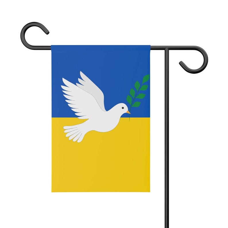 Ukraine Flag Yard Sign Ukrainian Flag Ukraine Garden Flag Etsy