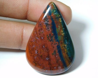 Metaphysical Wholesale Lot Palm Stone Natural Blood Stone Cabochon Lot for Wire wrapping March Birthstone African Bloodstone