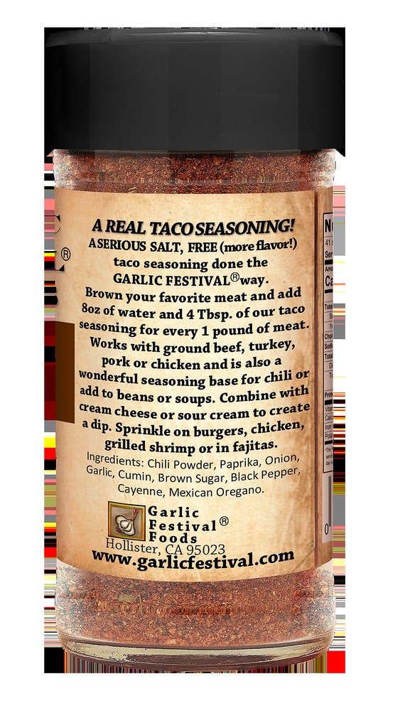 Garlic Festival Foods Low Sodium Garli Garni Garlic Seasoning 2.6 oz