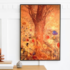 Odilon Redon - The Buddha (1904) | Vintage Oil Painting | Antique Print Classic Art Decor | Buddhism Zen Tao Buddhist | Printable Art