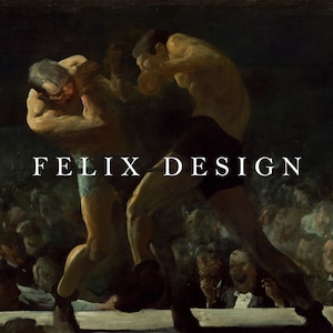 George Bellows - Club Night (1907) - Klassiek schilderij Boksen MMA Poster Print Art Home Wall Decor Martial Arts Historische Boxershorts - Instant Art