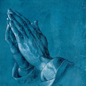 Albrecht Durer - Praying Hands (1508) - Digital Download - Classic Painting Photo Poster Print Art Gift - Prayer Hands Together Religious