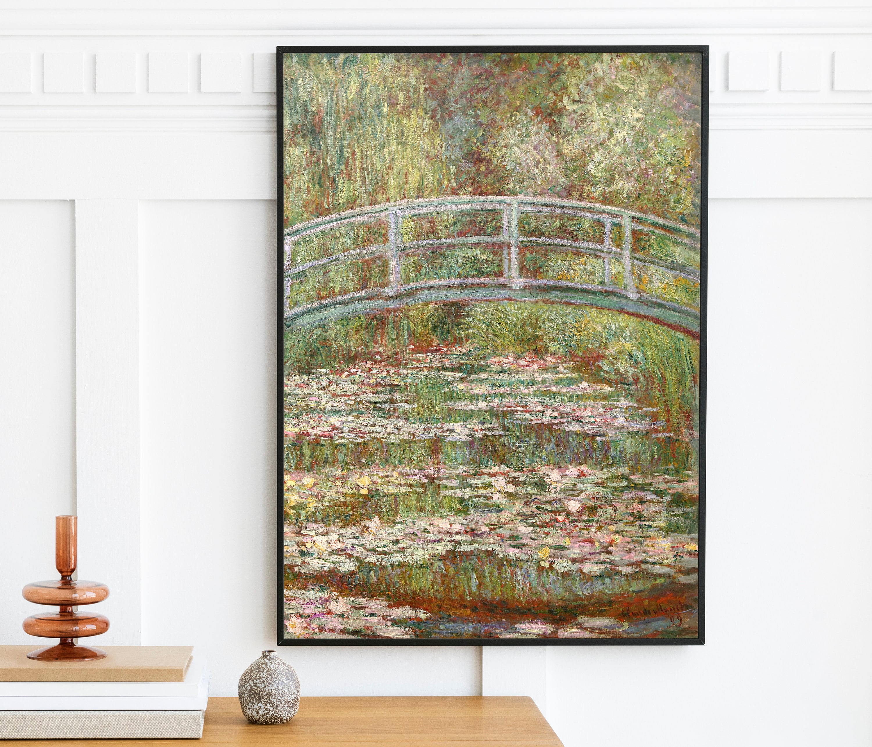 クロード・モネ作「睡蓮の池にかかる橋」（1899年） - モネの絵画