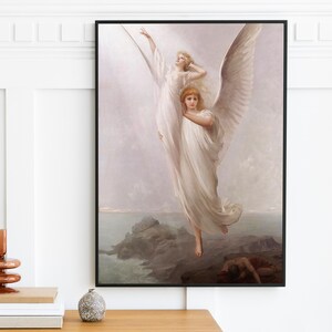 Vintage Woman Portrait Print | Luis Ricardo Falero Painting | Vintage European Painting | Parisian Vintage Decor Wall Art | Printable Art