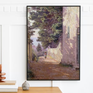 Elin Danielson-Gambogi - Antignano (1917) | Vintage Wall Art Print Woman Landscape Scenery Bedroom Decor | Digital Download