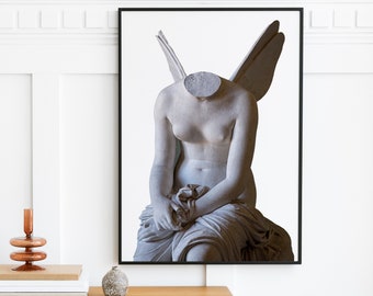 Bruchstatue Druck, Rom Statue, griechische Statue, Digitaler Download, griechische Mythologie Kunst, Büste Statue, Ästhetisches Raum Dekor, Marmor Skulptur