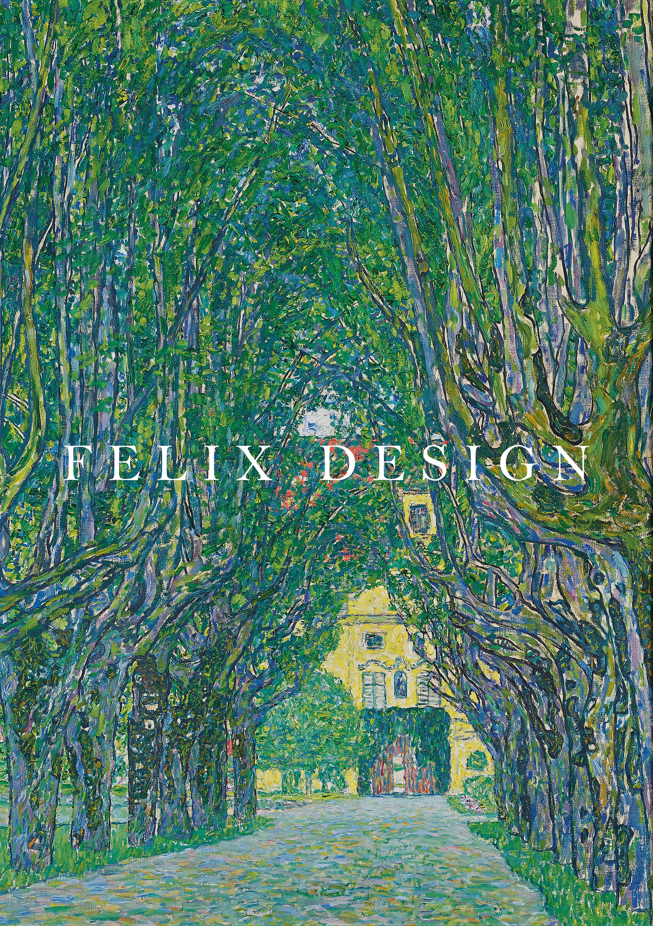 Gustav Klimt - Avenue in the Park of Schloss Kammer (1910) - Wall