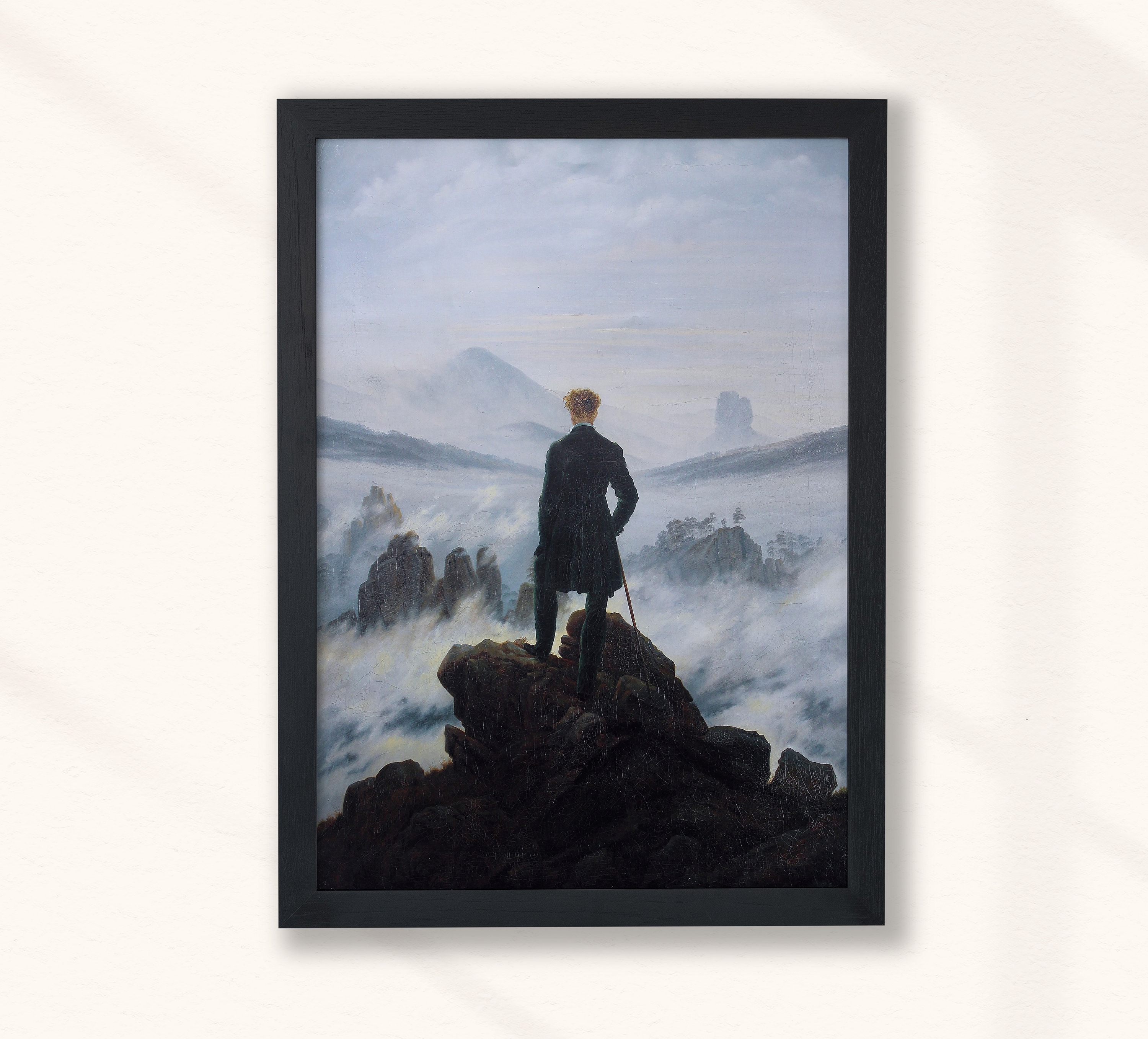 カスパー・ダーヴィト・フリードリヒ - 霧の海の上の放浪者