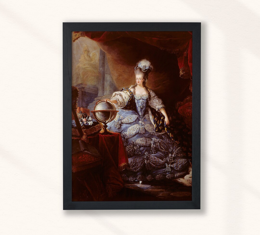 Antique Portrait Oil Painting | Woman Portrait Print | Vintage Portrait ...