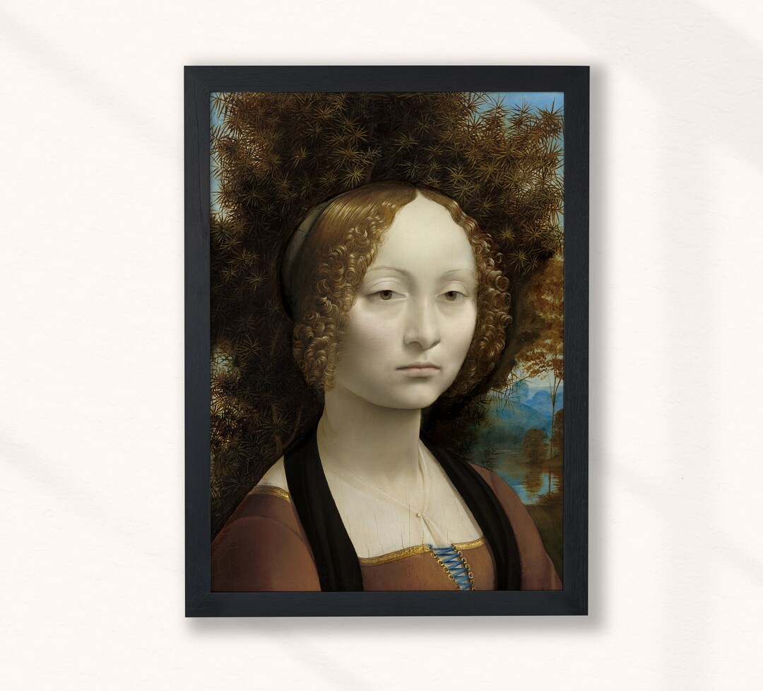 Antique Portrait Print | Vintage Woman Oil Painting | Woman Portrait ...