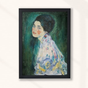 Gustav Klimt - Portrait of a Lady (1918) - Poster Print