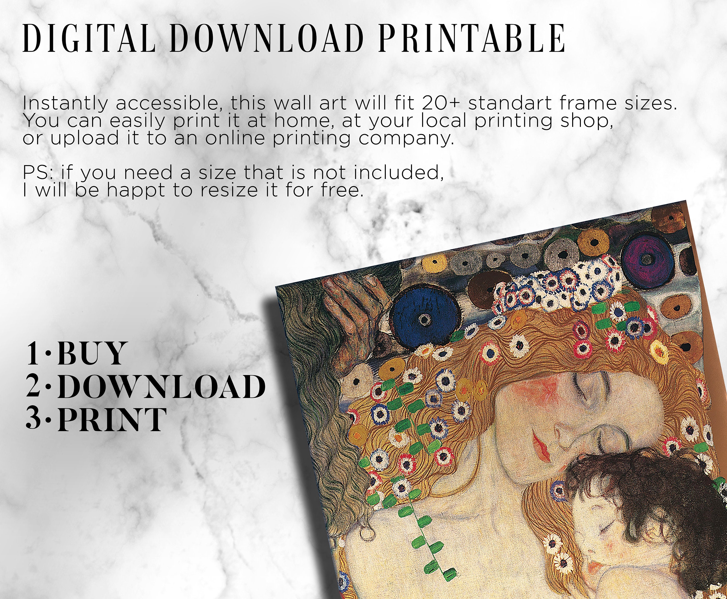 Gustav Klimt Mutter Und Kind