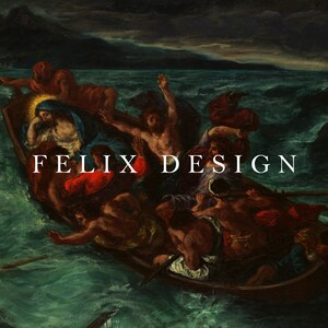 Eugene Delacroix - Christ Asleep During the Tempest (1853) - Samsung Frame TV Art - Painting Poster Print Art Home Wall Decor - Instant Art