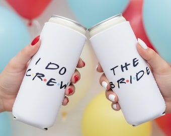 Friends Theme Bachelorette, Friends Bridal Shower, The One Where Gets Married, Can Cooler, Bachelorette Party, She found her lobster