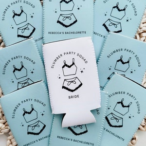 Pajama Party Favors | Bachelorette Sleepover Favors | Sleepover Bachelorette | PJ Party | Bachelorette Pajama Party | Bachelorette Sleepover