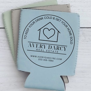 Personalized Realtor Can Cooler: Real Estate Agent Gift