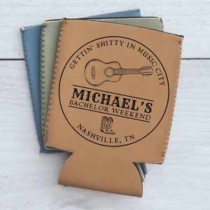 Bachelor Party Can Cooler,  Nashville, Bachelor Party, Nashville Bachelor Party, Bachelor Party Favor, Groomsman gift